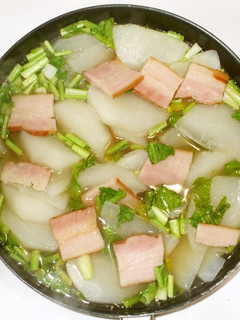 かぶベーコン煮♪簡単胃冷やさない漢方薬膳-レシピのメイン写真