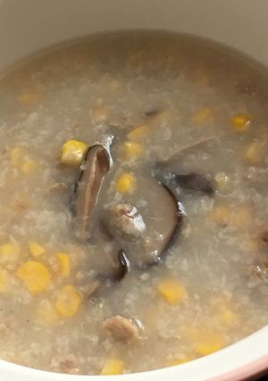 レンジ系素食お粥-レシピのメイン写真