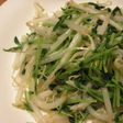 ○●豆苗ともやしの塩炒め●○