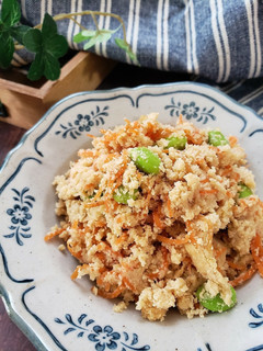 レンジde1回!中華風おから煮-レシピのメイン写真