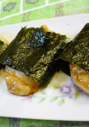 つけ焼きがポイント☆お餅の磯辺焼き-レシピのメイン写真