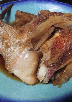 鯛のあら煮 おじさんでも簡単に作れるよ！-レシピのメイン写真