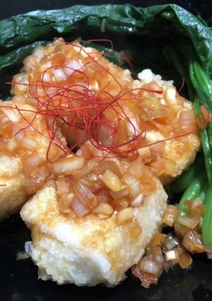 ダイエットに【油淋豆腐】-レシピのメイン写真