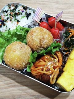 中学生お弁当 2022/2/21 記録用-レシピのメイン写真