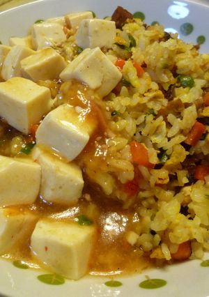 美味しい♡和風マーボーあんかけ炒飯☆-レシピのメイン写真