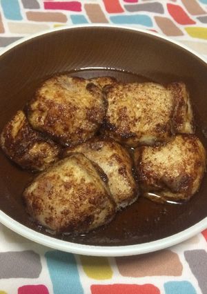 超簡単☆焦がしバター醤油揚げ出し豆腐！-レシピのメイン写真