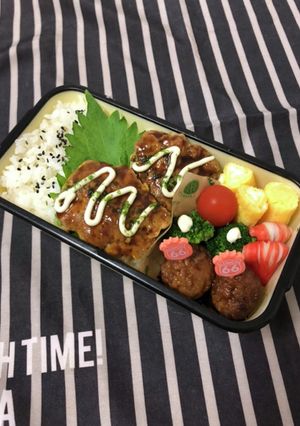 男子高校生弁当2/21とんぺい焼き弁当-レシピのメイン写真