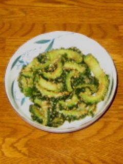 ゴーヤ胡麻和え-レシピのメイン写真