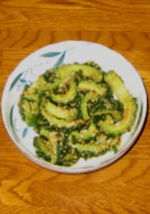 ゴーヤ胡麻和え-レシピのメイン写真
