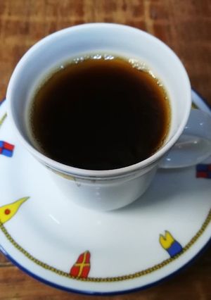 塩コーヒー。おすすめの塩！-レシピのメイン写真