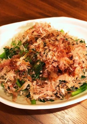 絶妙風味!パクチーと春菊のおひたし-レシピのメイン写真