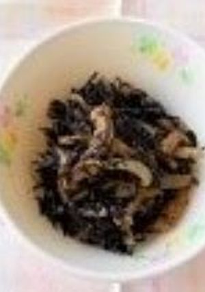 【学校給食】ひじきの炒り煮-レシピのメイン写真