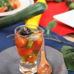รูปของ 季節の野菜のゼリー
