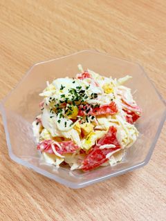 シンプルに☆カニカマサラダ-レシピのメイン写真