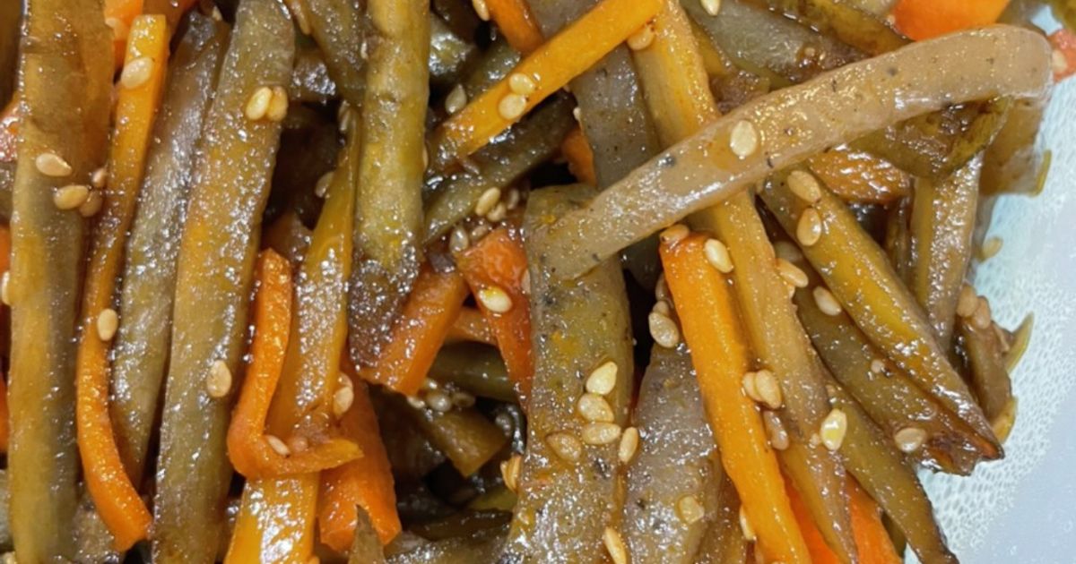 きんぴらごぼう by びすp 【クックパッド】 簡単おいしいみんなの