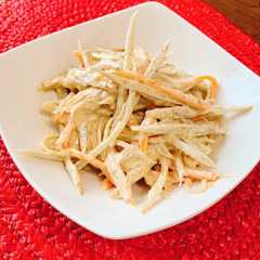 รูปของ 簡単♪食べやすいごぼうサラダ☆