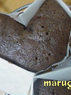 クッキングシートで♡ハート型♡-レシピのメイン写真