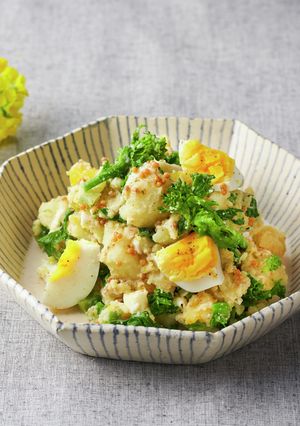 あごだしde菜の花ポテトサラダ-レシピのメイン写真