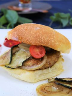 豆てりバーガー-レシピのメイン写真