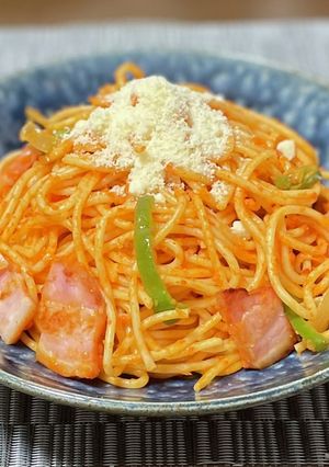 手作りケチャップでナポリタン-レシピのメイン写真