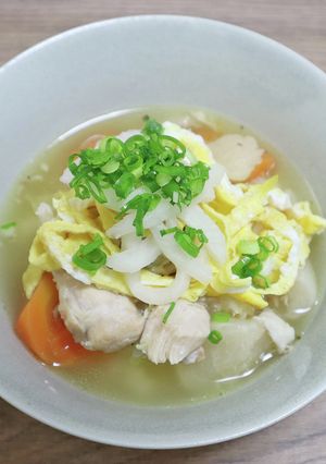 スープ鶏飯【ＪＡ福井県】-レシピのメイン写真
