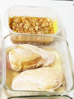 蒸し鶏ネギソース-レシピのメイン写真