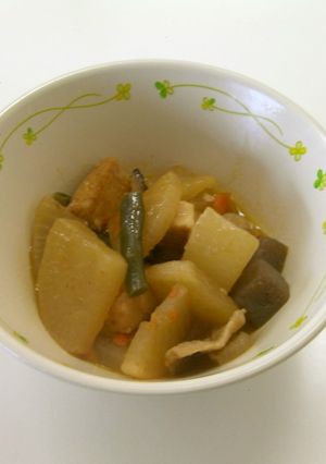 豚肉と大根の含め煮☆給食メニュー-レシピのメイン写真
