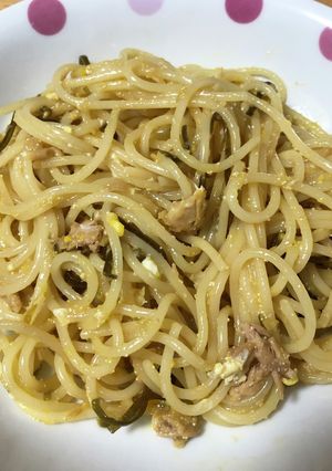 子供も好きな味♪ツナとたらこの和風パスタ-レシピのメイン写真