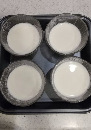 牛乳寒天風　牛乳プリン♡-レシピのメイン写真