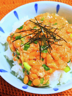 コチュジャン入りとろろ納豆ご飯-レシピのメイン写真