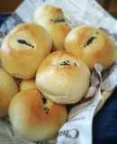 エコ料理　ひよこ豆茹で汁100%で塩パン