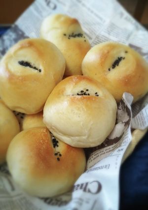 エコ料理　ひよこ豆茹で汁100%で塩パン-レシピのメイン写真