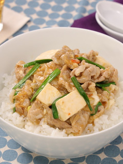 麻婆豚丼-レシピのメイン写真