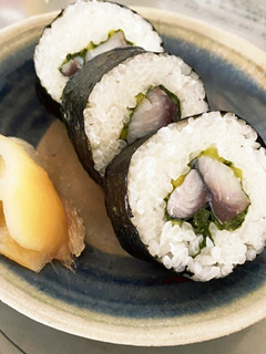 さわやか✨広島菜としめさばの巻き寿司-レシピのメイン写真