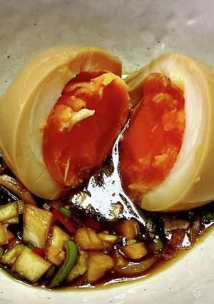 SNSで話題の激うま麻薬卵！-レシピのメイン写真