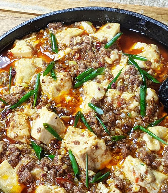 電子レンジで作れる「四川麻婆豆腐」 by COCOCOROch 【クックパッド