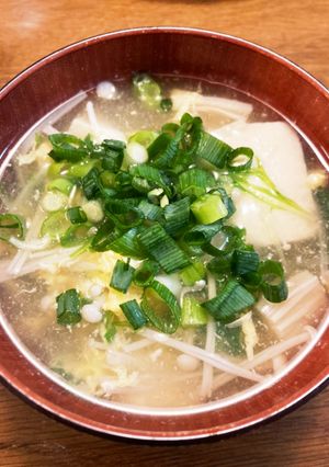 豆腐えのき 鳥ダシ中華スープ-レシピのメイン写真