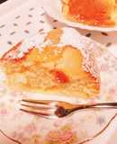 りんご缶とHCMで簡単炊飯器ケーキ♡