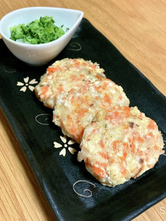一食分のタンパク質がとれるお魚ハンバーグ-レシピのメイン写真