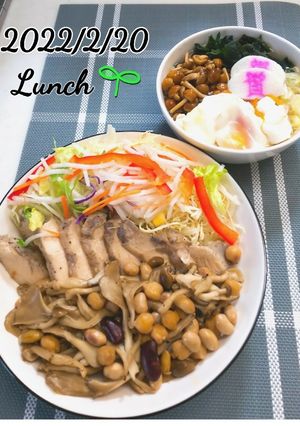 ダイエット昼食685㌍-レシピのメイン写真
