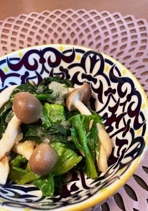 シロさんのほうれん草としめじのみぞれ和え-レシピのメイン写真