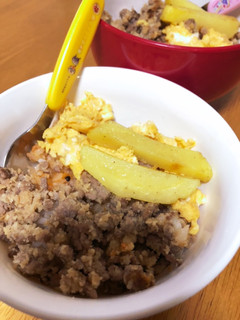 おからでヘルシーにカサ増し☆そぼろ丼-レシピのメイン写真