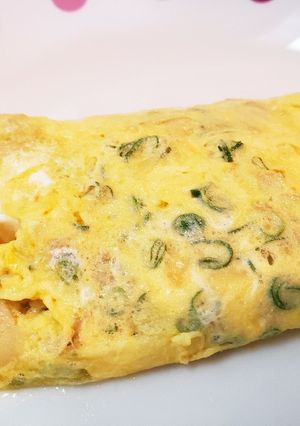 チーズネギオムレツ-レシピのメイン写真