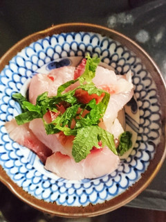 ボラのお刺身です大好き〜♪♪♪-レシピのメイン写真