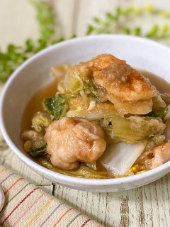 鶏むねと白菜のおろし煮-レシピのメイン写真