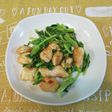 つぼみなとささみの中華炒め