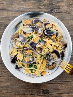 簡単☆アサリのパスタ ボンゴレ•ビアンコ-レシピのメイン写真