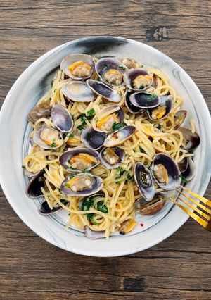 簡単☆アサリのパスタ ボンゴレ•ビアンコ-レシピのメイン写真