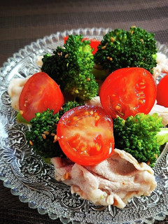 豚肉とブロッコリーのサラダ-レシピのメイン写真