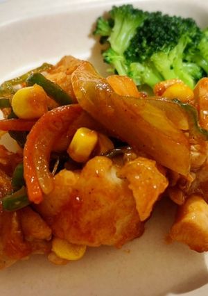 一歳半★タラと野菜のケチャップ炒め-レシピのメイン写真
